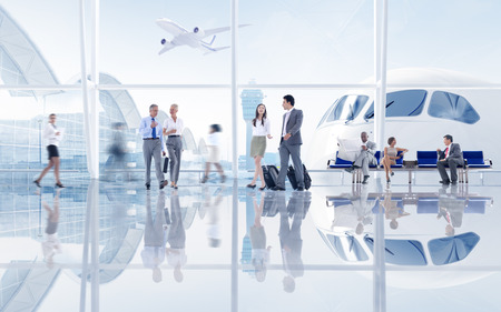 31308234 – group of people in the airport