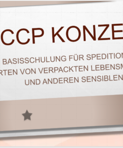 HACCP Konzept - Basisschulung für Speditionen
